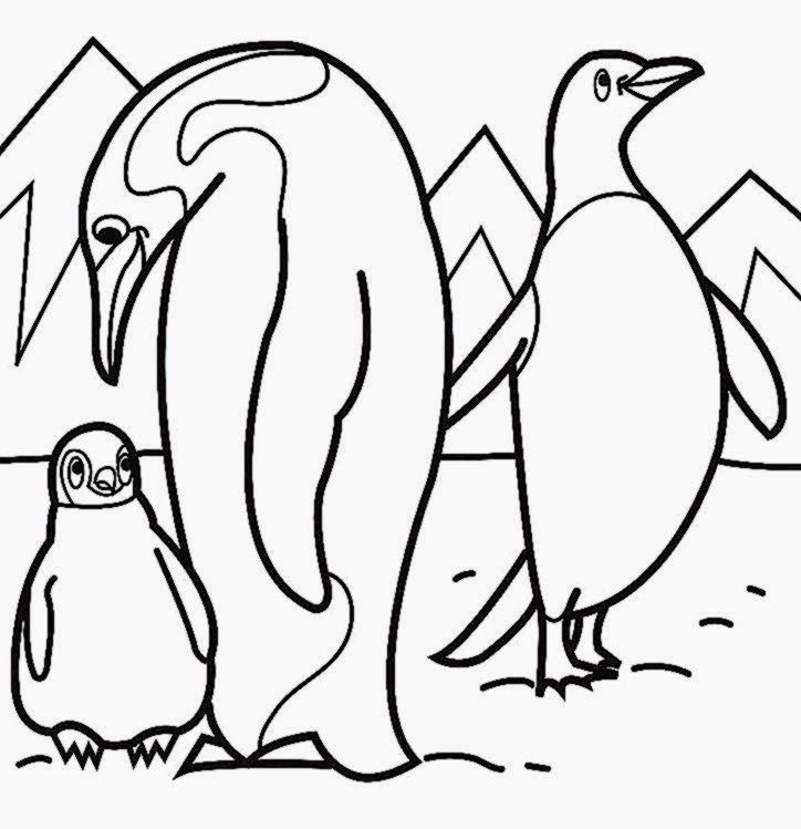 Penguin Coloring Book | Free Coloring Pages