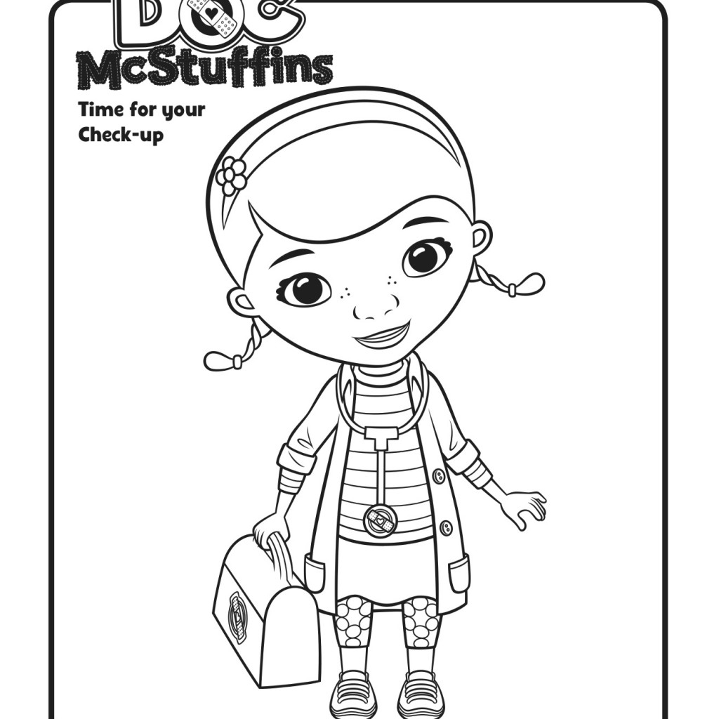 Doc Mcstuffins Coloring Pages To Print - Coloring Home