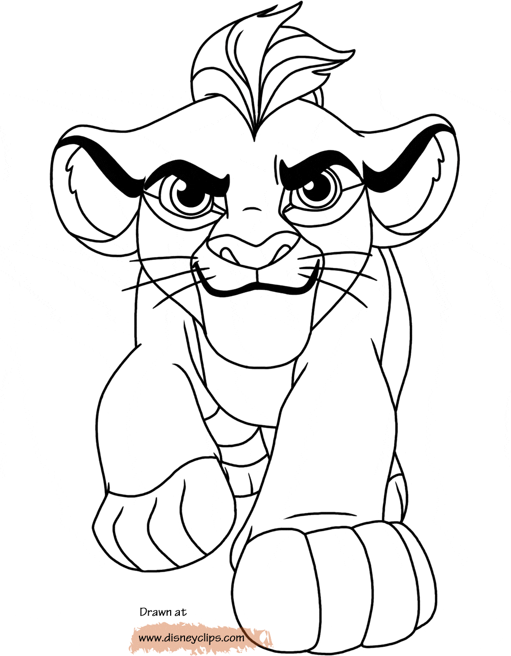lion guard coloring pages | Horse coloring pages, Disney coloring pages, Coloring  pages