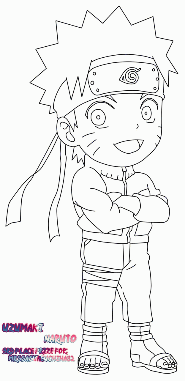 Best Of Chibi Naruto Coloring Pages | Sugar And Spice