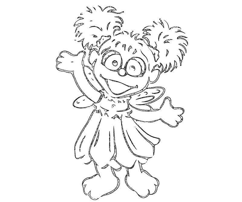 Abby Cadabby Coloring Page | Tookogie