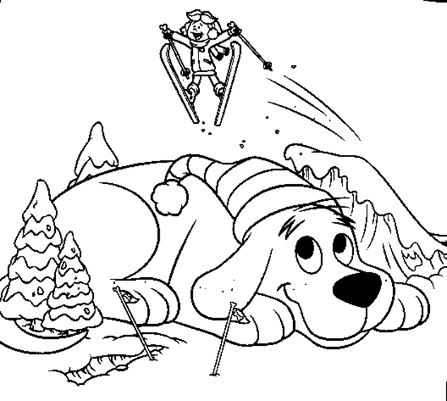 Snow Buddies Coloring Pages Home Page Dogs
