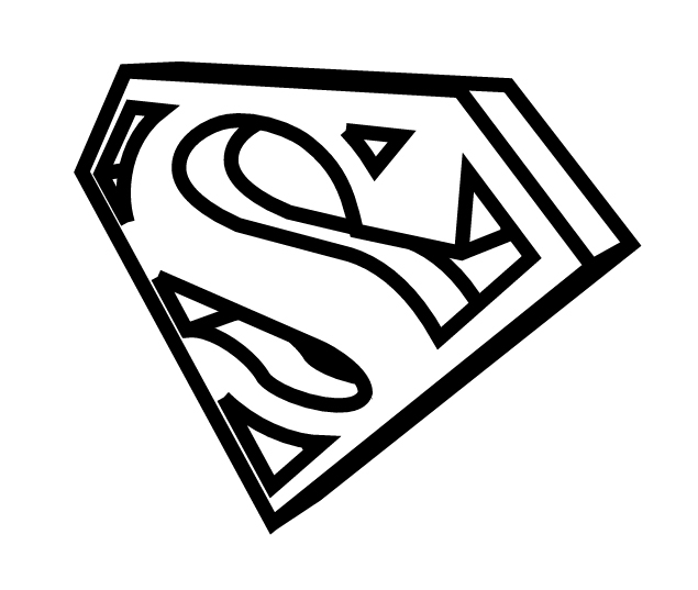 Threedimensional superman logo vector Free Vector / 4Vector