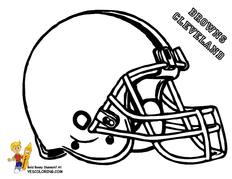 841 Cartoon Ny Giants Football Helmet Coloring Page with Printable