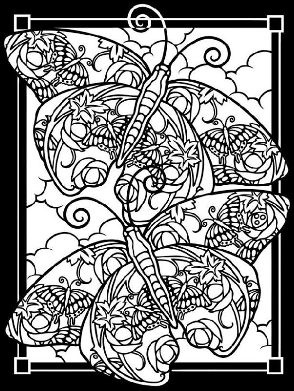 Stained Glass Coloring Pages | Free Coloring Pages