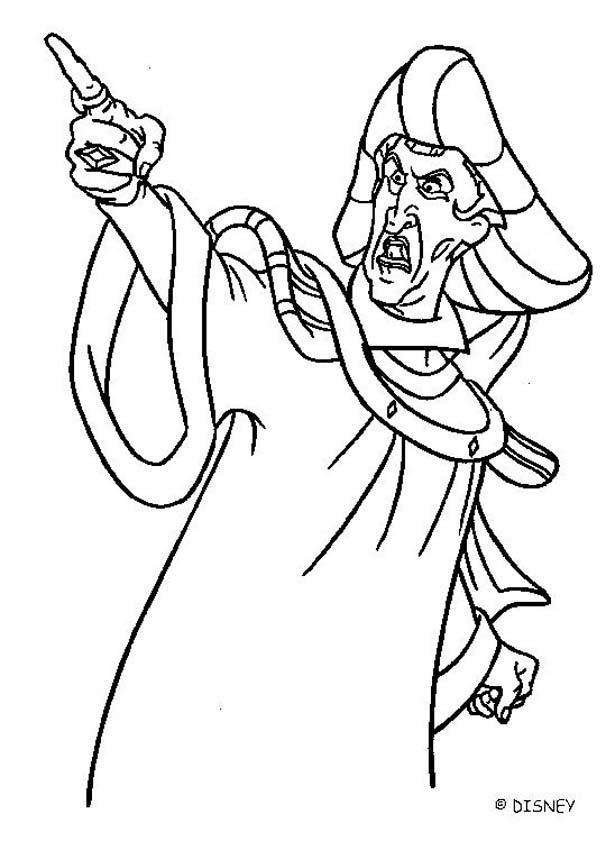 The Hunchback of Notre Dame coloring pages - Beautiful Esmeralda
