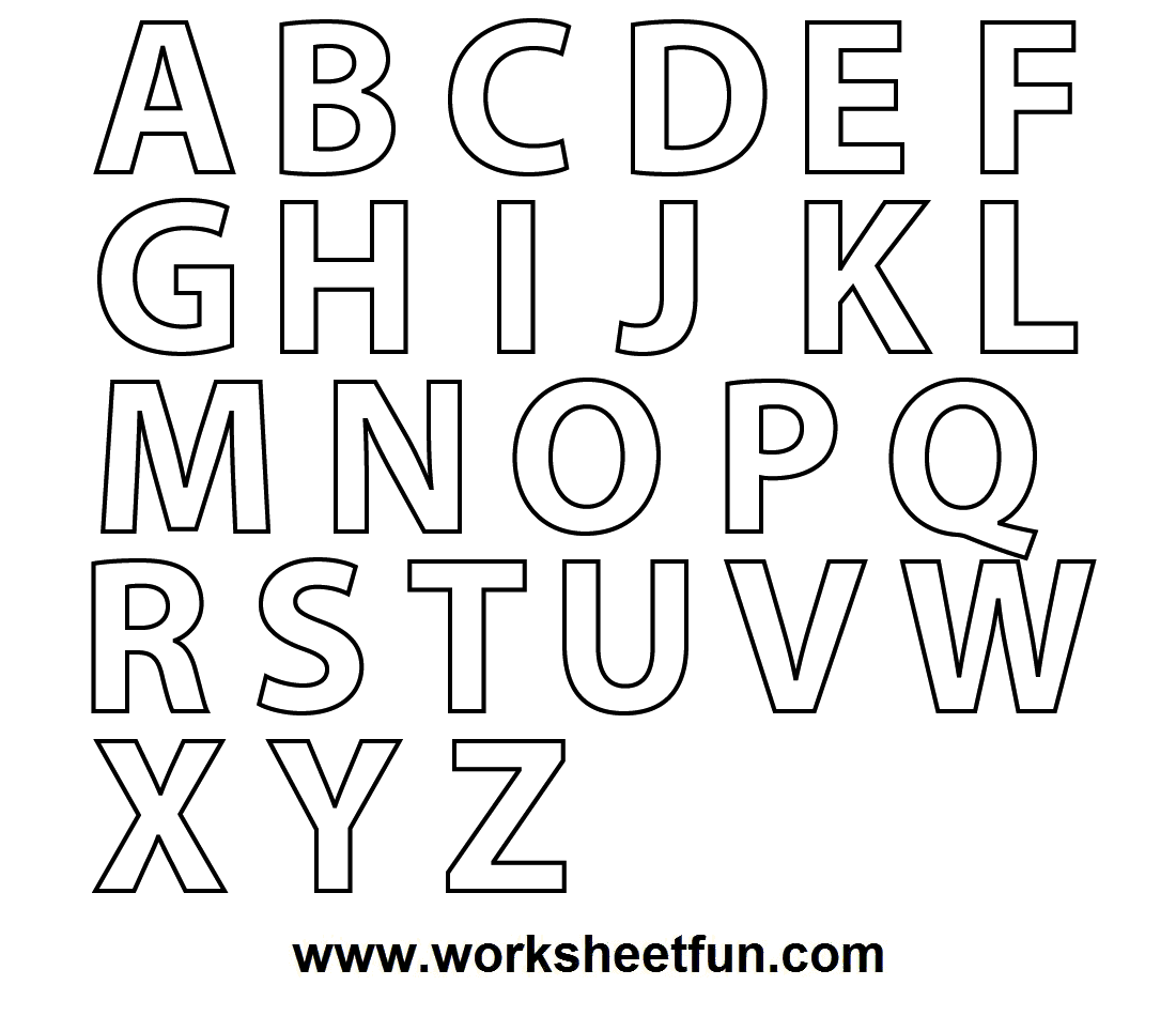 Printable Alphabet A Z