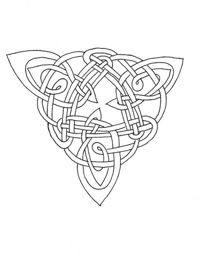 Celtic Knot Coloring Pages Wallpaper Zoo Celtic Coloring Pages ...