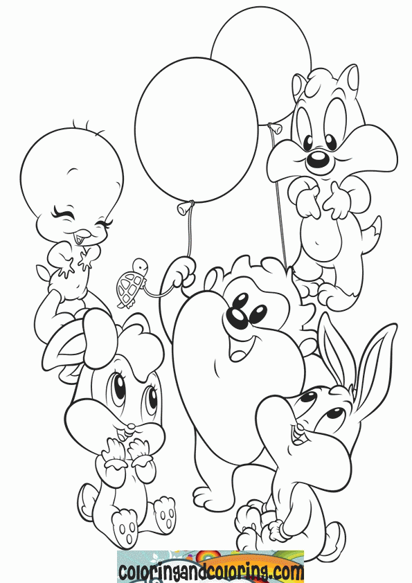 Looney Tunes Coloring Pages | Forcoloringpages.com