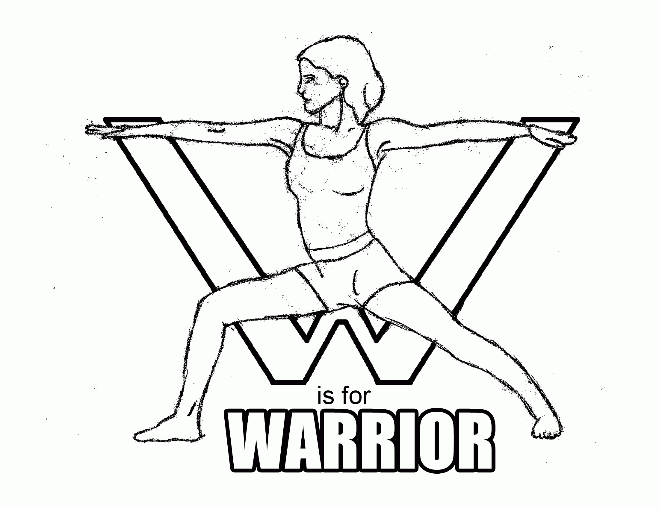 Yoga Coloring Pages - Coloring Home