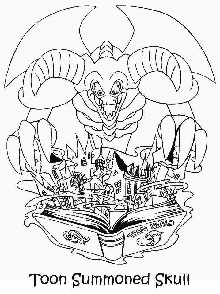 Printable Yugioh # 29 Coloring Pages