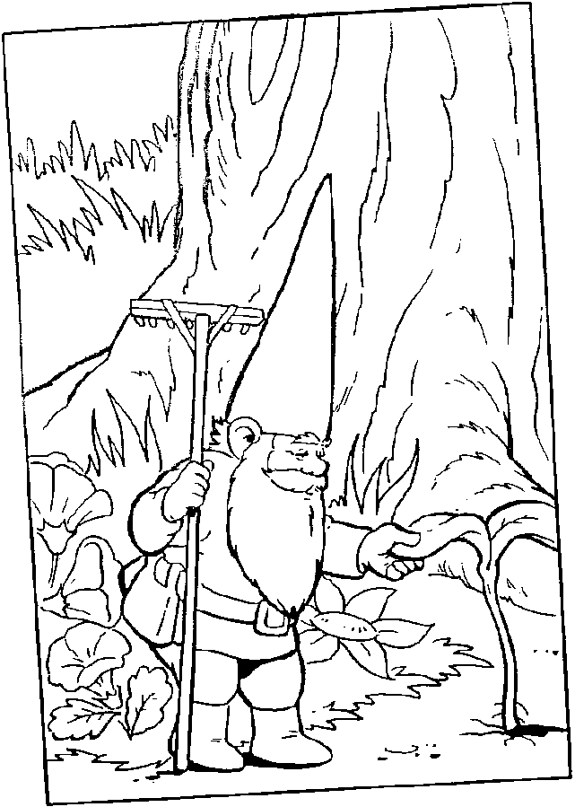 David The Gnome Coloring Pages
