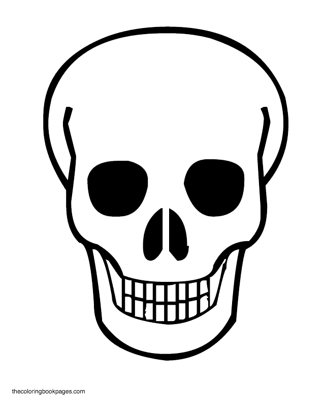 Skull Coloring Sheet Anatomy Coloring Pages