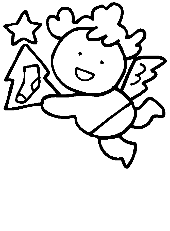 Printable Angels Angel8 Bible Coloring Pages