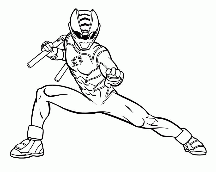 Power Rangers Jungle Fury Coloring Pages - Coloring Home