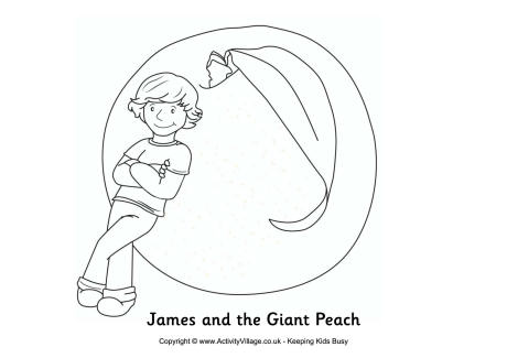 James And The Giant Peach Coloring Sheets