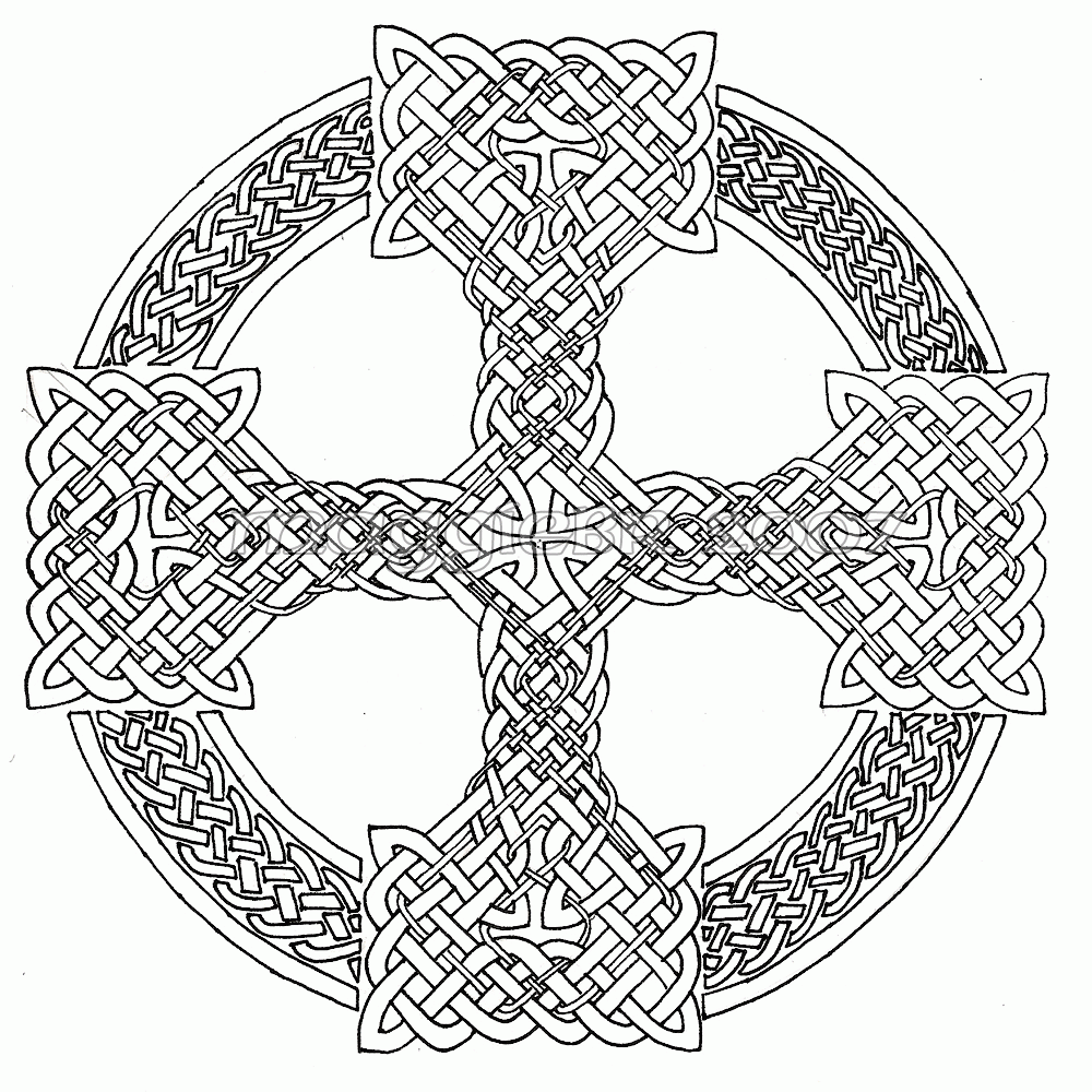 Coloring Pages To Print Celtic Designs - Coloring Home