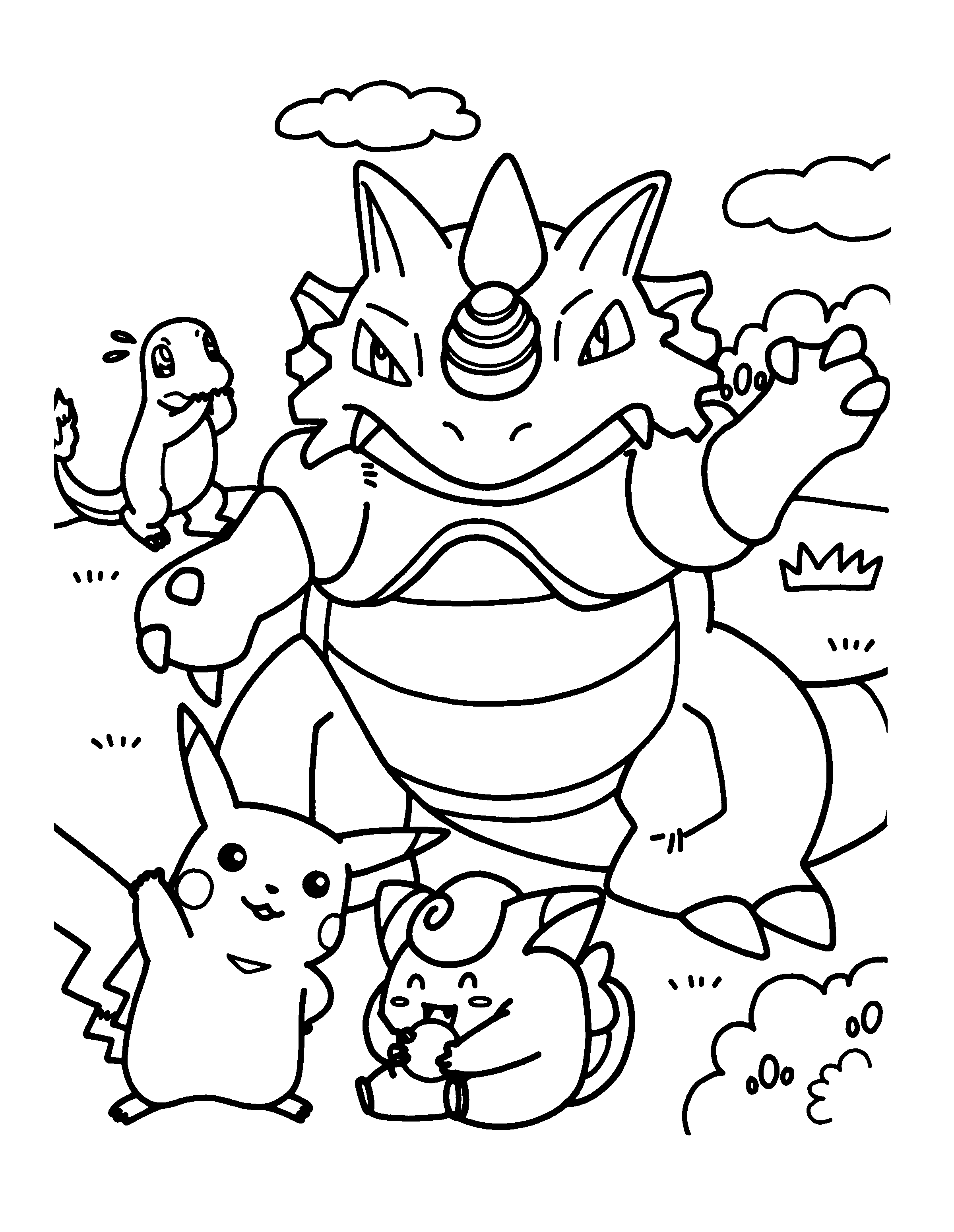 Pokemon Coloring Pages For Adults - Coloring Home