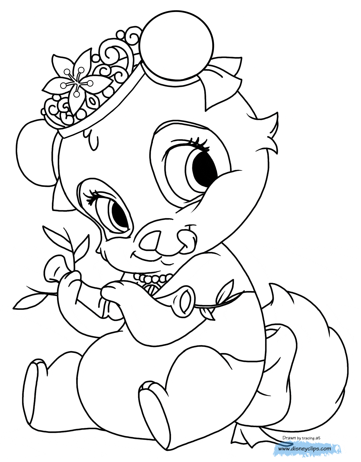 palace pets coloring pages muffin - photo #21