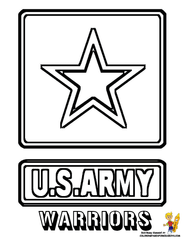 Army Coloring - Coloring Pages for Kids and for Adults