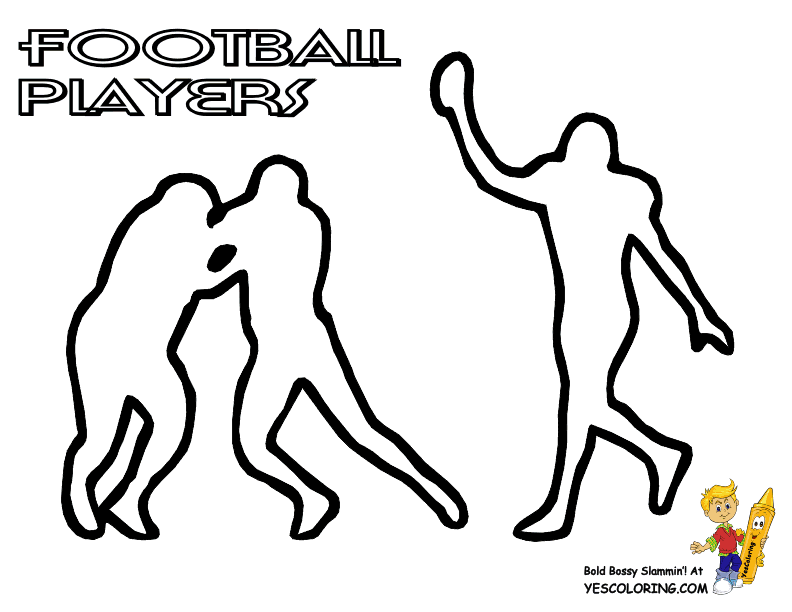 Football Coloring Pages to Print | Football | Free | Coloring Football