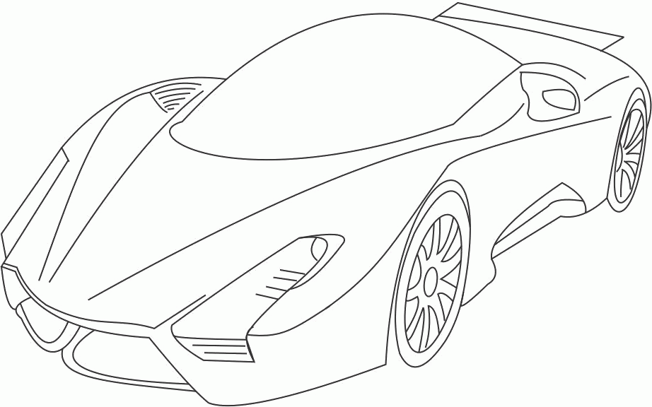 Bugatti Coloring Pages - Coloring Home