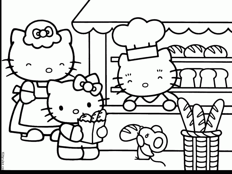 Kawaii Coloring Pages - Coloring Home