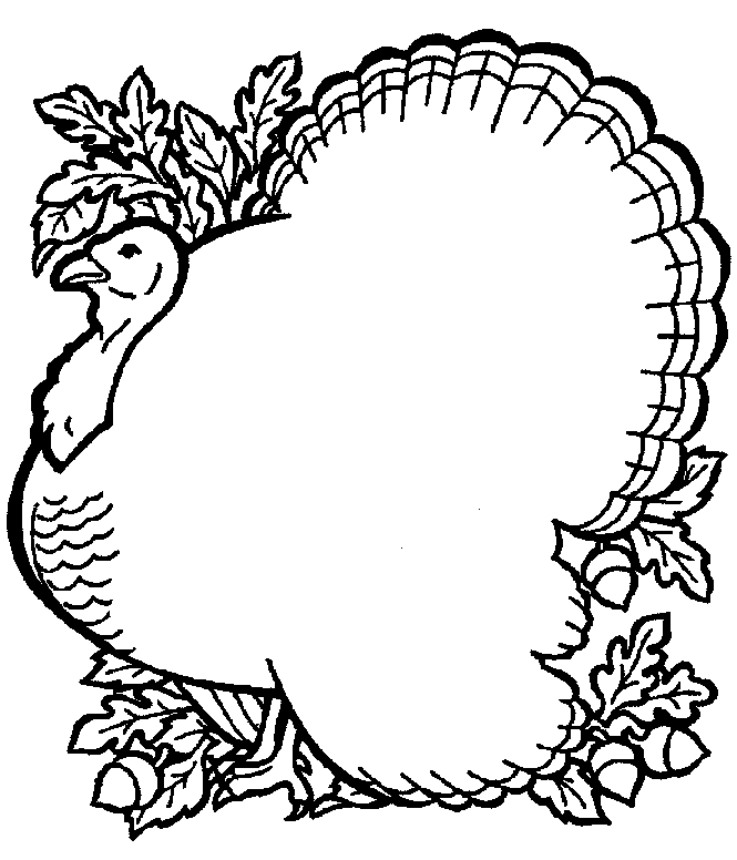 Kids Thanksgiving Coloring Pages | Kids Cute Coloring Pages