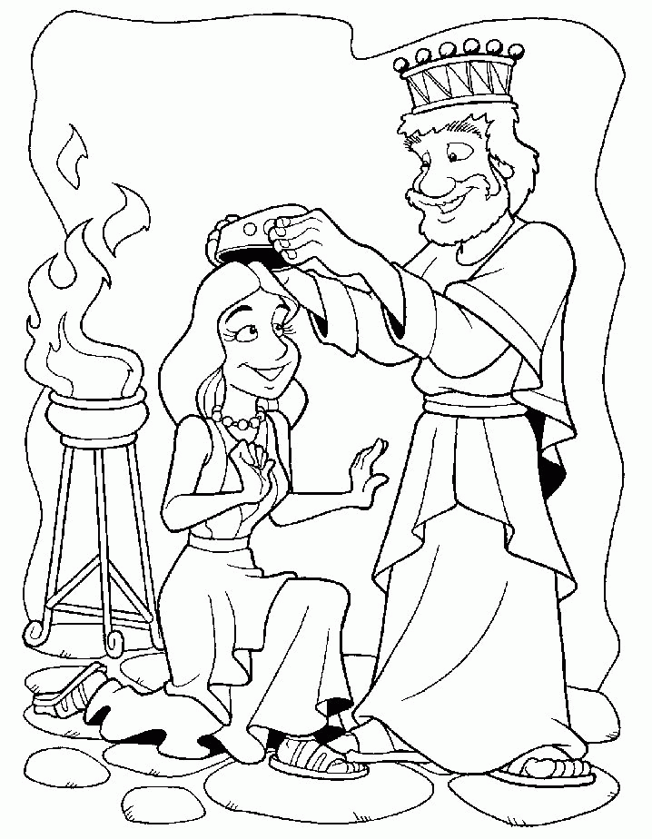 King David Coloring Pages - Coloring Home
