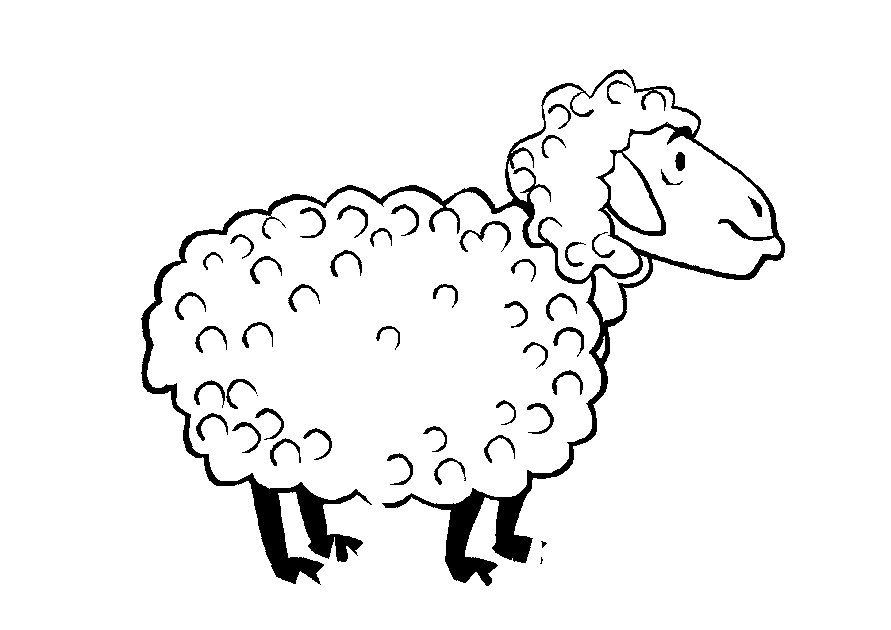 Sheep Coloring Page - Free Coloring Pages For KidsFree Coloring 