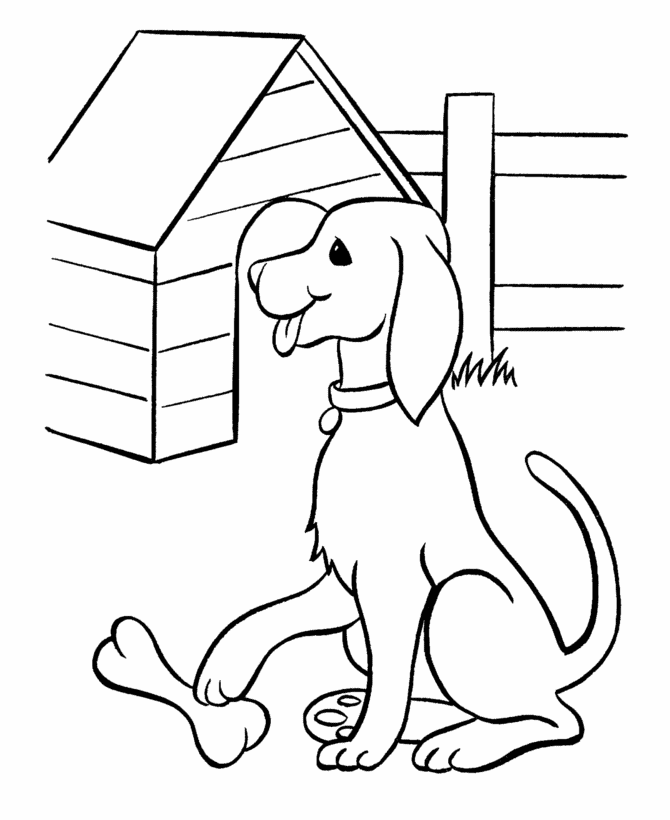 Free Printable Dog Coloring Pages - Coloring Home