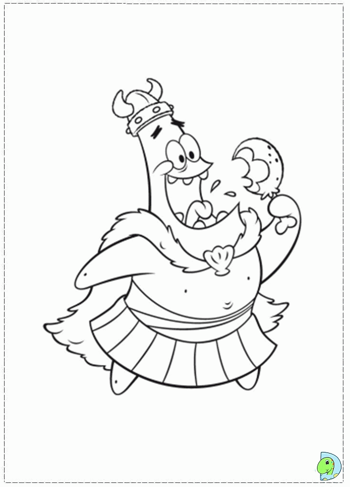 sponge s Colouring Pages (page 2)