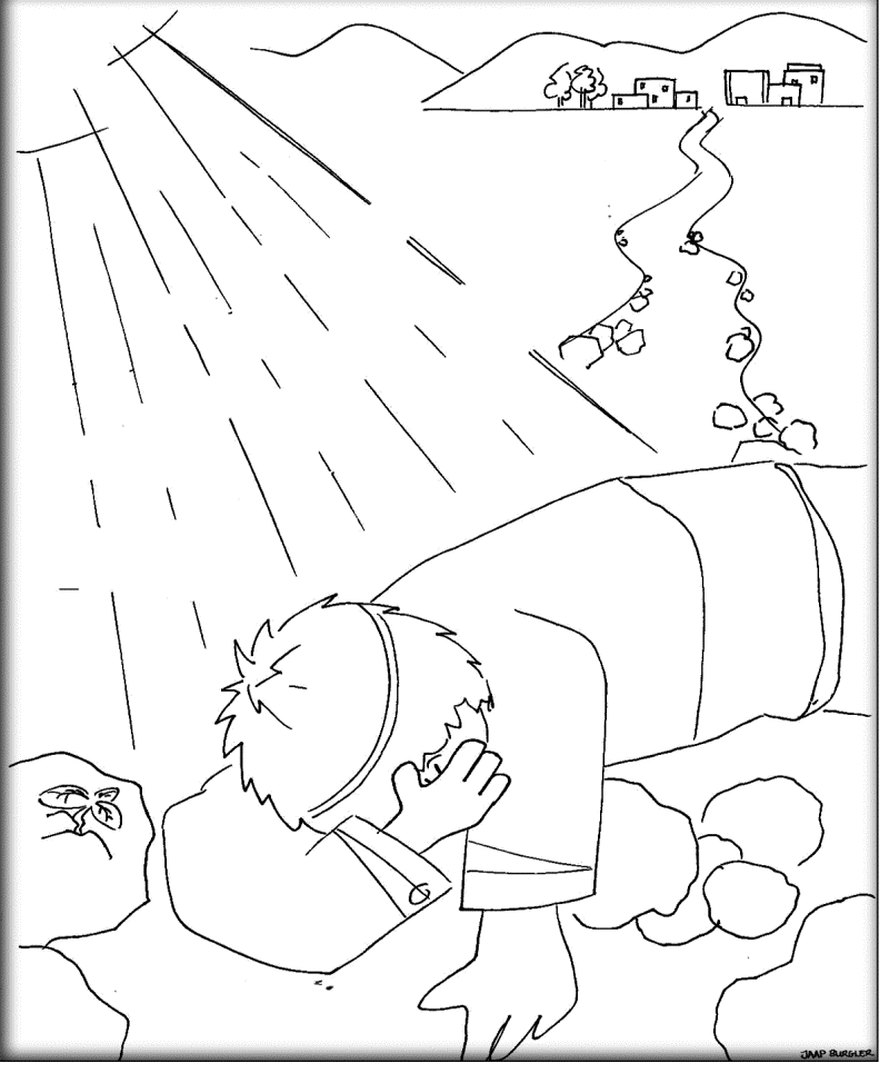 Apostle Paul Coloring Page - Coloring Home