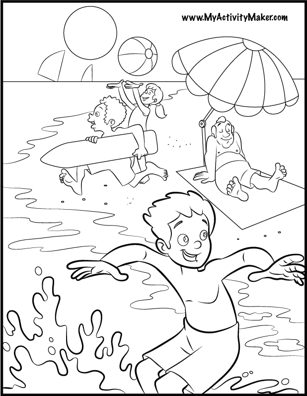 Coloring Pages: Seasons | My Activity Maker