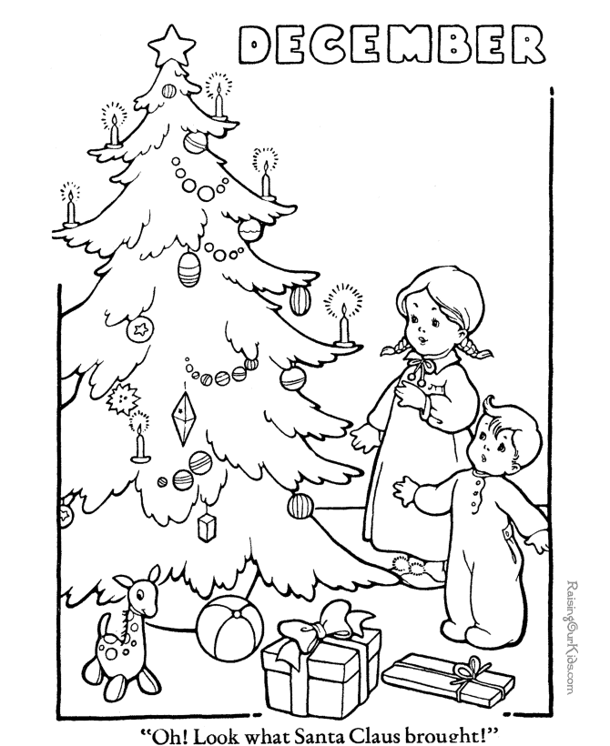 Winter Coloring Pages!
