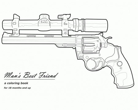Free Nerf Gun Coloring Pages - Coloring Labs
