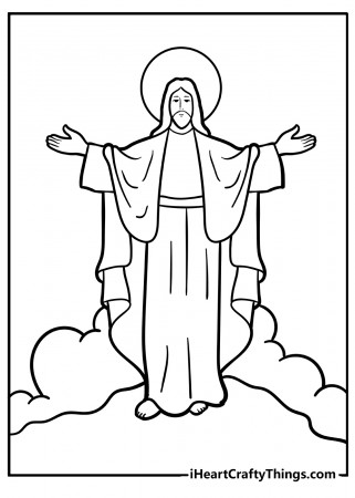 Printable Jesus Coloring Pages (Updated 2022)
