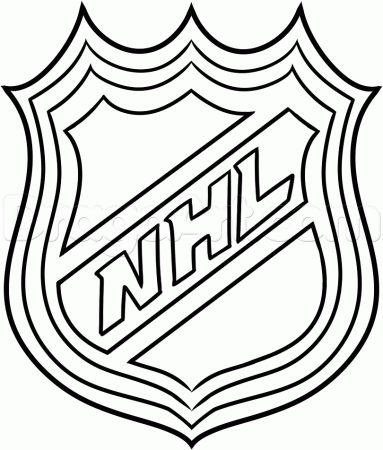 Nhl Hockey Logos Colouring Pages - Coloring Page