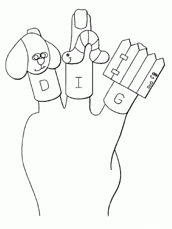 Bible Puppet Coloring Pages - Coloring Pages For All Ages
