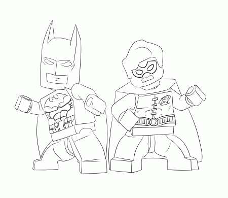 Lego Batman Coloring Pages. lego batman and robin coloring pages ...