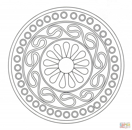 Celtic Words Coloring Page - Coloring Pages For All Ages