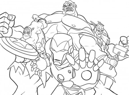 Avengers Printable Coloring Pages (19 Pictures) - Colorine.net | 3526