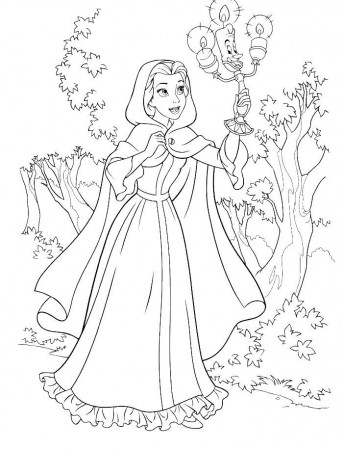 Dark Princess Coloring Pages Sketch Coloring Page