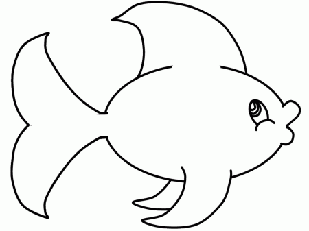 Simple Fish Drawing - Cliparts.co