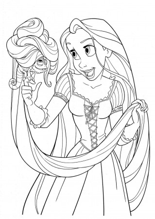 Free Printable Tangled Coloring Pages ...pinterest.com