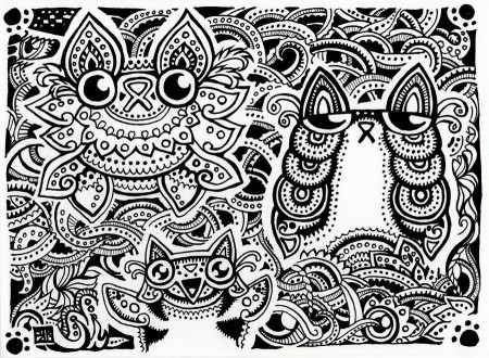 Trippy Coloring Pages - Colorine.net | #13256
