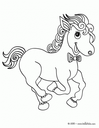 HORSE coloring pages - Horse picture