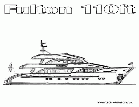 Ship coloring pages to download and print for free