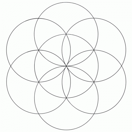 Simple scheme of trisection „B“ | Sacred geometry