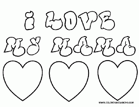 Coloring Pages For Mom